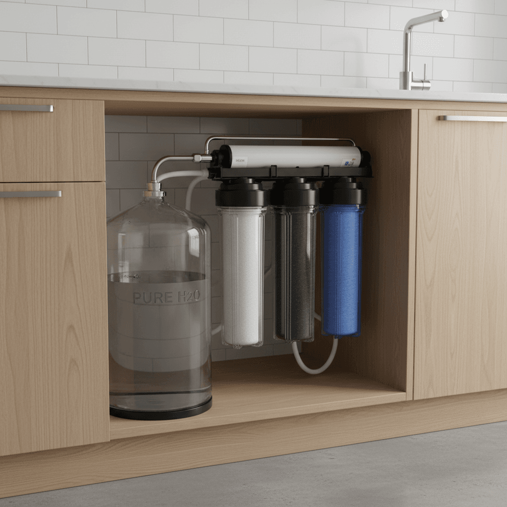 Reverse osmosis drinking water system