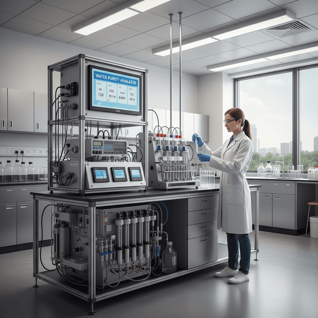 Water testing equipment and analysis