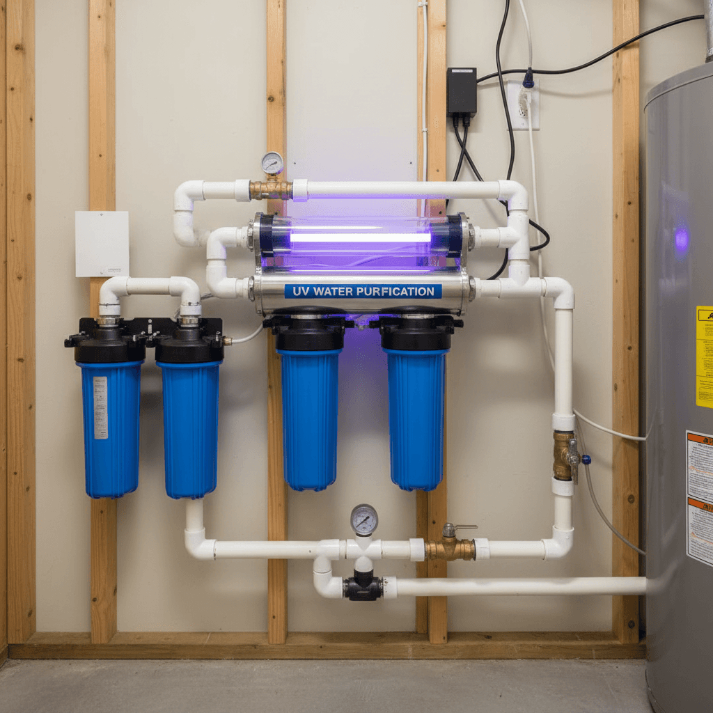 UV water purification system