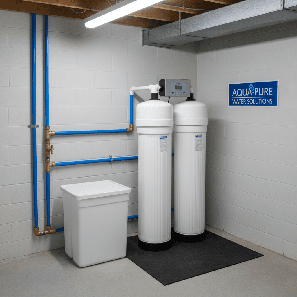 Water softener installation